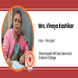 Dharampeth MP Deo Memorial Science College, Vice - Principal: Mrs. Vinaya Kashikar Interview